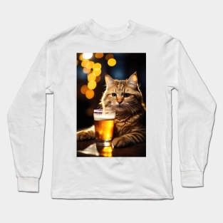 Meow Beer Long Sleeve T-Shirt